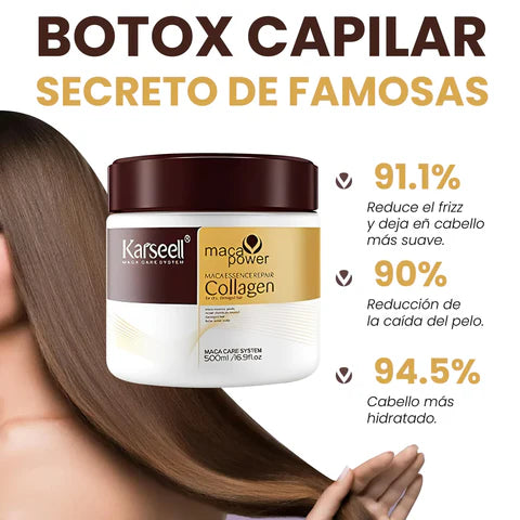 🌿¡Mascarilla Capilar Karsell® : Renueva y Revitaliza tu Cabello! 💆💎